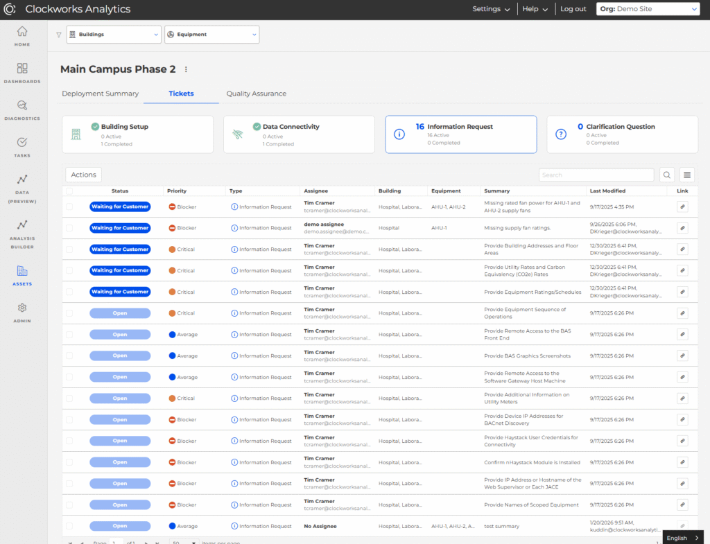 Onboarding tickets screenshot