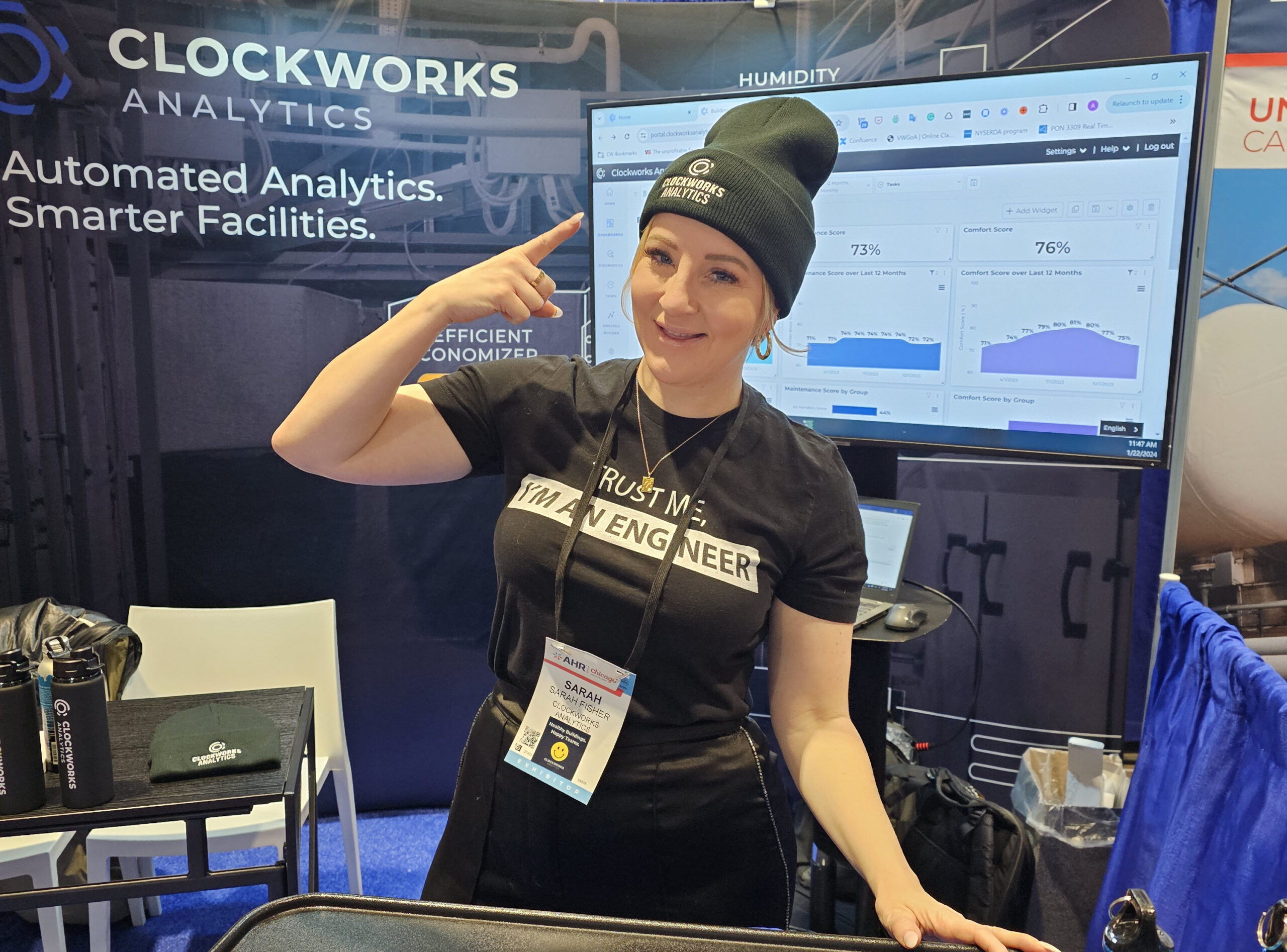 Clockworks Booth - Trust Me I'm an engineer